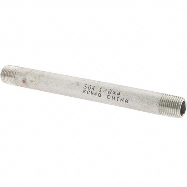 Stainless Steel Pipe Nipple: 1/8