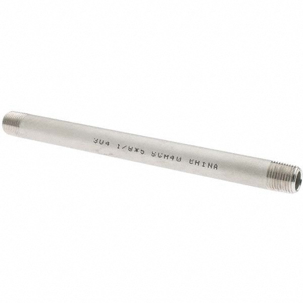 Stainless Steel Pipe Nipple: 1/8