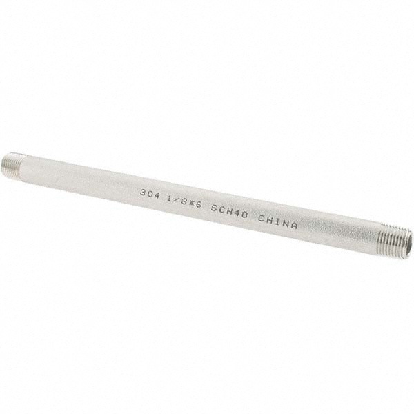 Stainless Steel Pipe Nipple: 1/8