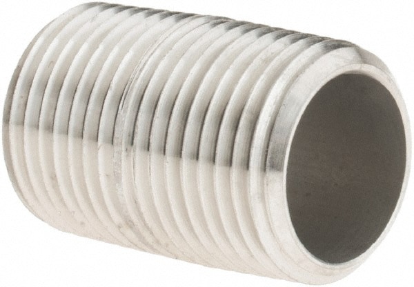 Stainless Steel Pipe Nipple: 3/8