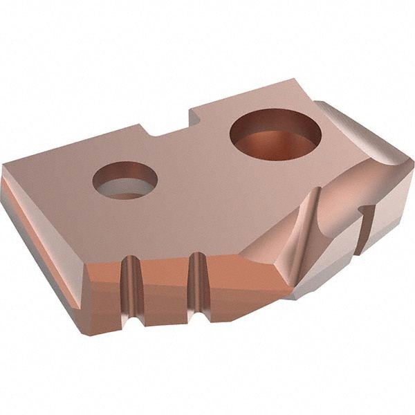 Spade Drill Insert: 15.5 mm Dia, Seat Size 0, Solid Carbide