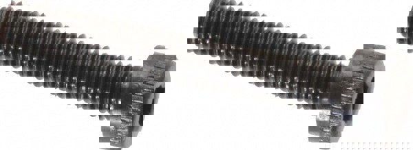 Socket Cap Screw: M4 x 0.7, 25 mm Length Under Head, Socket Cap Head, Hex Socket Drive, Alloy Steel, Black Oxide Finish