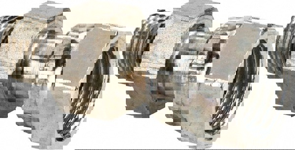 Compression Tube Straight Thread Swivel Connector: 7/16-20, 1/4