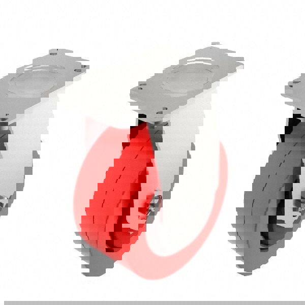 Rigid Top Plate Caster: Polyurethane, 4
