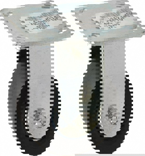 Rigid Top Plate Caster: Polypropylene, 4