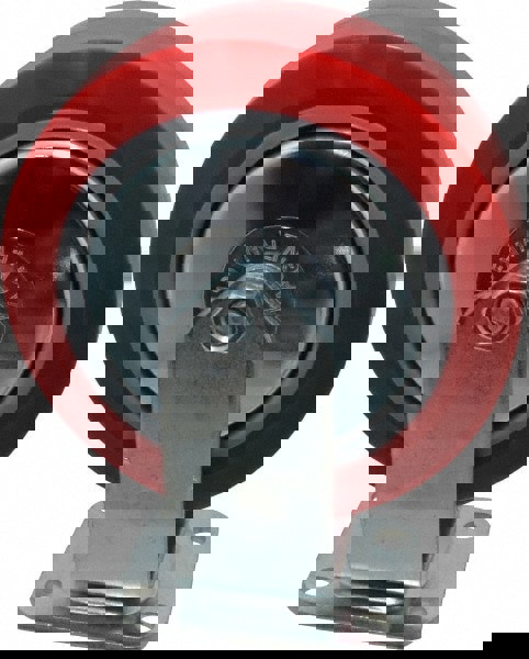 Rigid Top Plate Caster: Polyurethane, 6