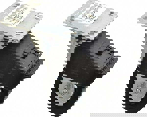 Swivel Top Plate Caster: Polypropylene, 4