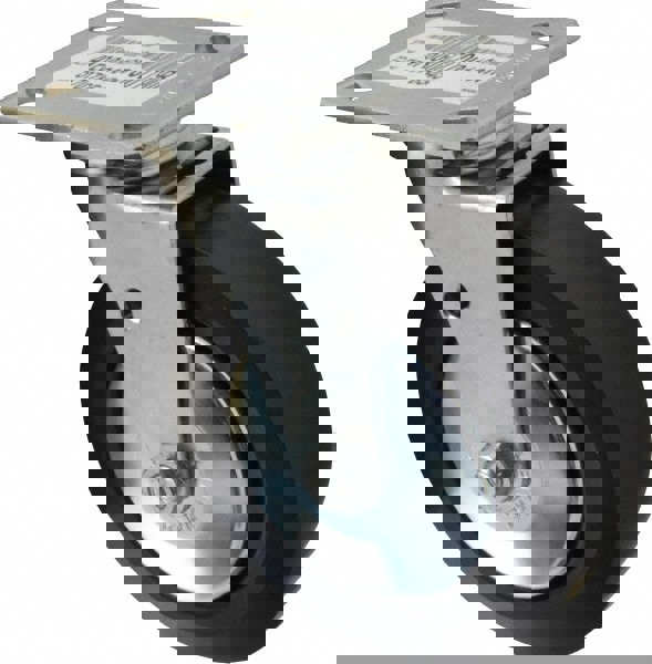 Swivel Top Plate Caster: Polypropylene, 6