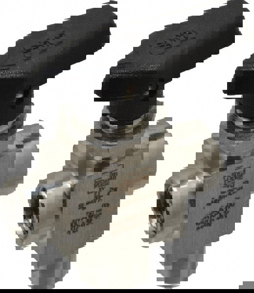 3-Way Manual Ball Valve: 1/4