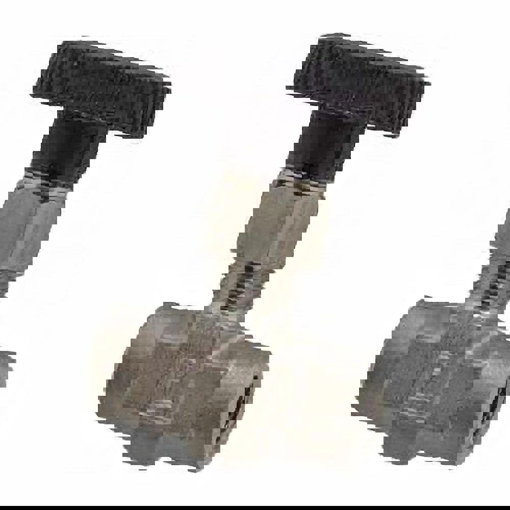 Needle Valve: Round Handle, Straight, 1/4