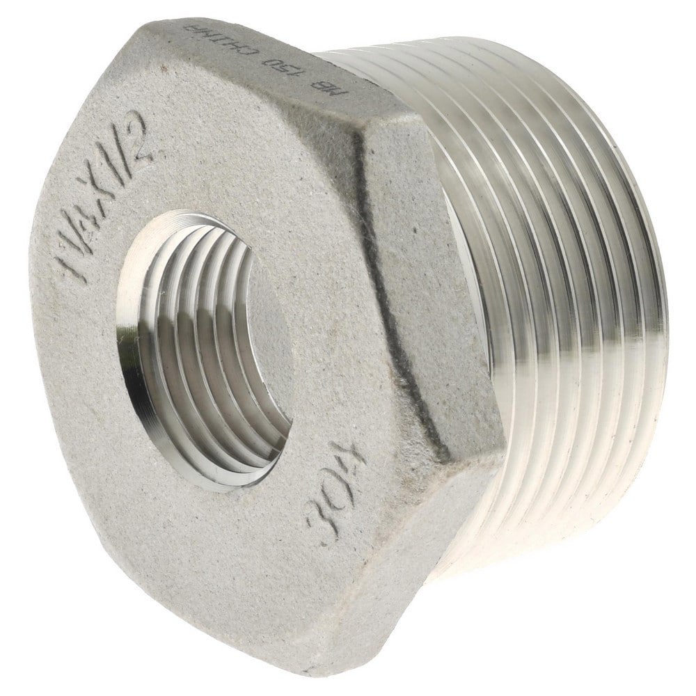 Pipe Bushing: 1-1/4 x 1/2