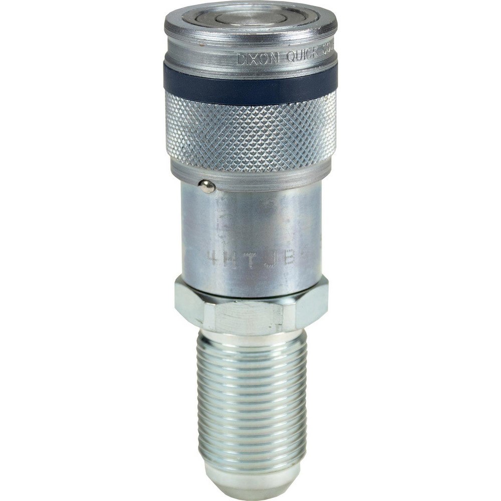 Hydraulic Hose Fittings & Couplings; Type: HT-Series Correct Connect Flushface Male Threaded Bulkhead Coupler ; Fitting Type: Coupler ; Hose Inside Diameter (Decimal Inch): 0.8750 ; Hose Size: 7/8 ; Material: Steel ; Thread Type: JIC