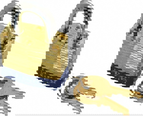 Padlock: Brass, Keyed Alike, 1-9/16