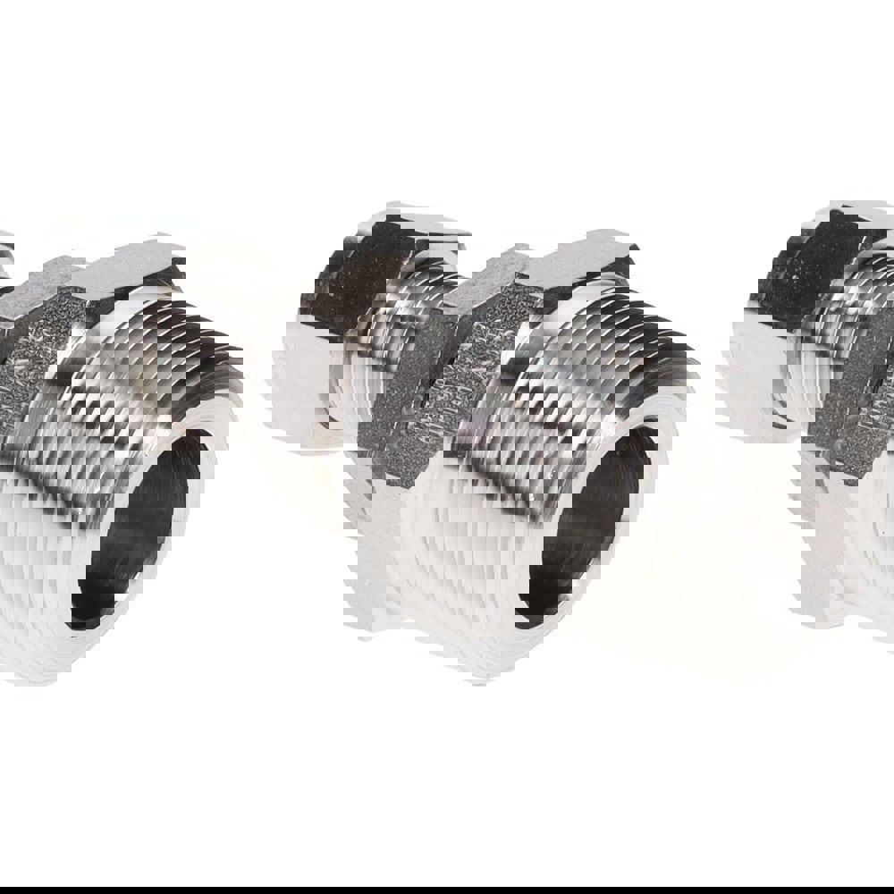 Compression Tube Bulkhead Connector: 1/2-14