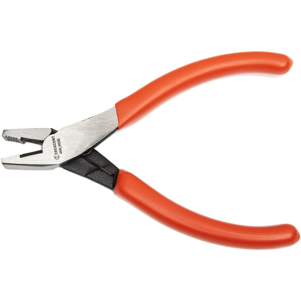 Pliers; Jaw Texture: Smooth ; Plier Type: Lineman's ; Jaw Length (Decimal Inch): 0.3400 ; Jaw Width (Inch): 1/4 ; Jaw Type: Linesman ; Overall Length (Decimal Inch): 4.0000