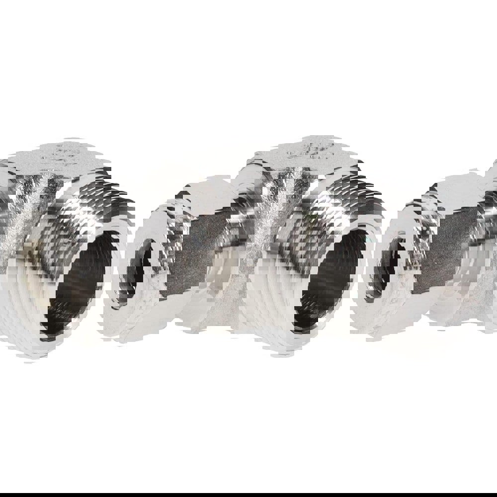 Compression Tube Male Elbow: 3/8-18