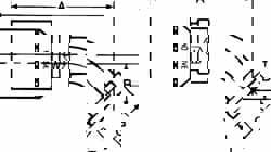 Hydraulic Hose Split Flange 45 &deg; Elbow: