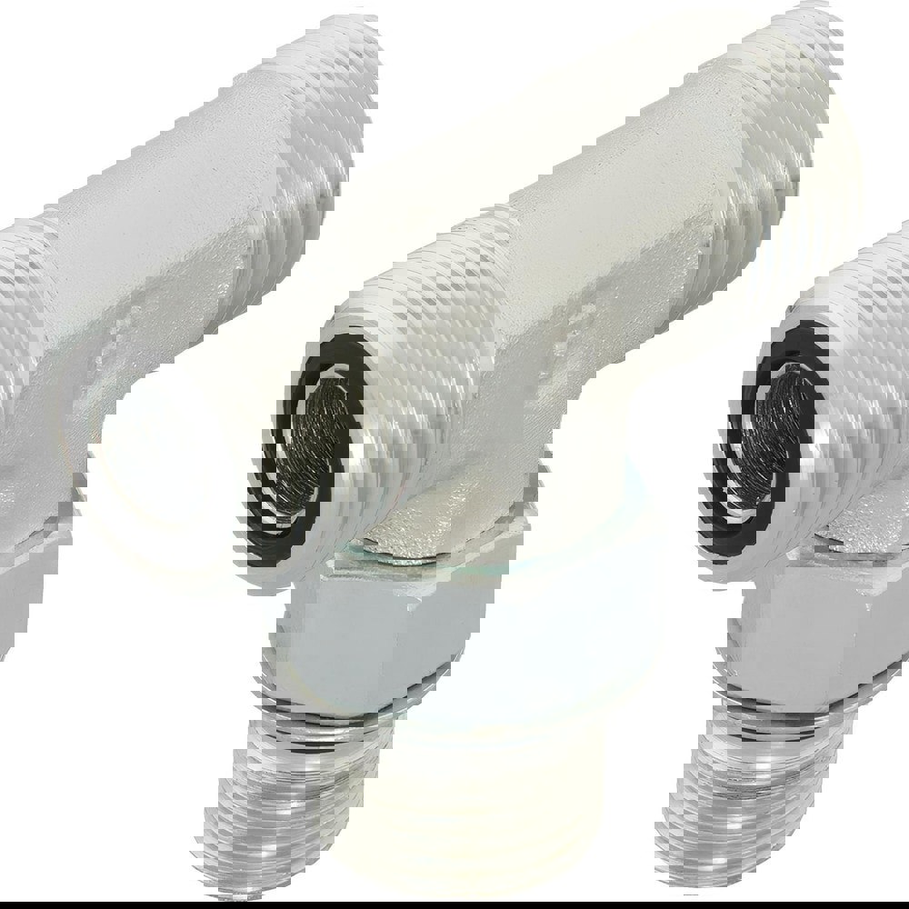 Compression Tube Male Branch Tee: 7/16-20, 1/4