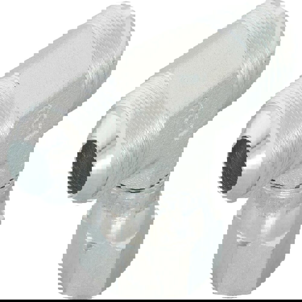 Steel Flared Tube Swivel Nut Branch Tee: 1/4