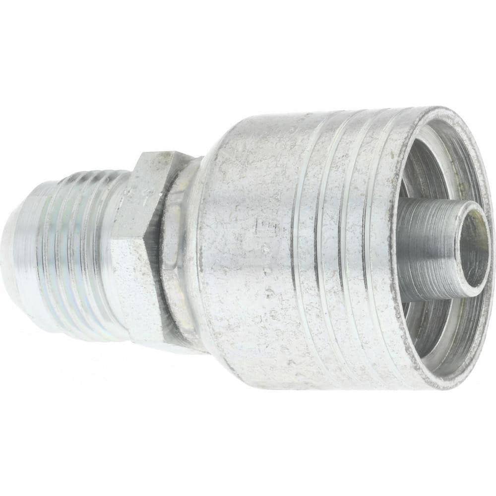 Hydraulic Hose Male SAE 37 &deg; JIC Rigid Fitting: 8 mm