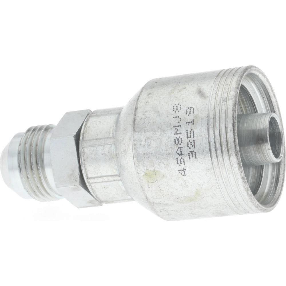 Hydraulic Hose Male SAE 37 &deg; JIC Rigid Fitting: 8 mm