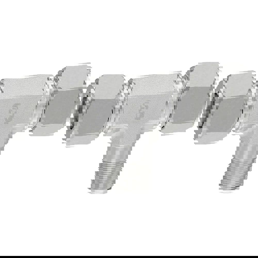 Flareless Bite-Type Tube Male Branch Tee: 1/8