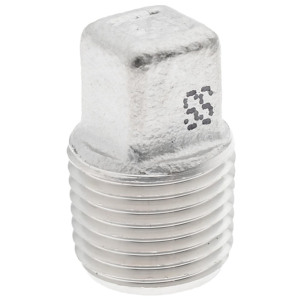 Pipe Square Head Plug: 1/8