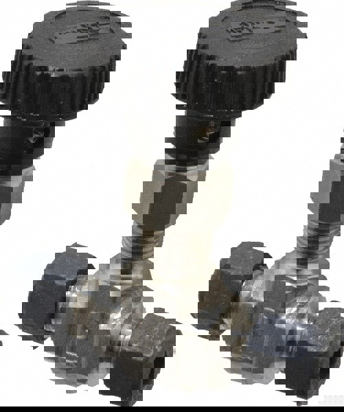 Needle Valve: Round Handle, Straight, 1/4