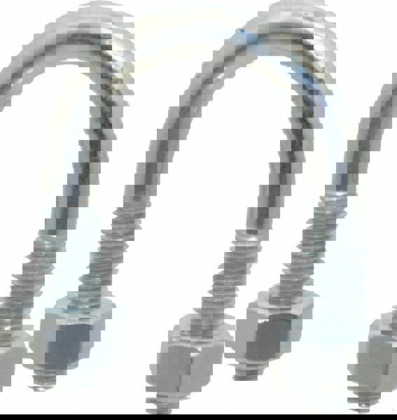 Round U-Bolt: Without Mount Plate, 1/4-20 UNC, 5/8