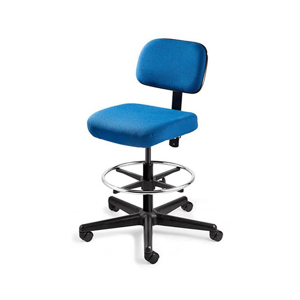 Task Chair: Cloth, Adjustable Height, 17 to 22