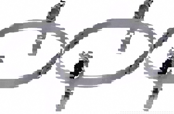 Hard Hat Capmount Adapter: Plastic, Gray