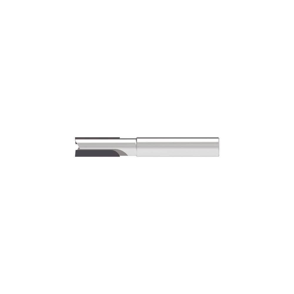 Corner Radius & Corner Chamfer End Mills; Mill Diameter (mm): 5.00 ; Number Of Flutes: 2 ; Length of Cut (mm): 10.0000 ; Single Or Double End: Single ; End Mill Material: Solid Carbide ; Chipbreaker: No