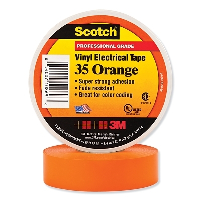 SCOTCH 35 OR 3/4 IN X 66FT VINYL CODING
