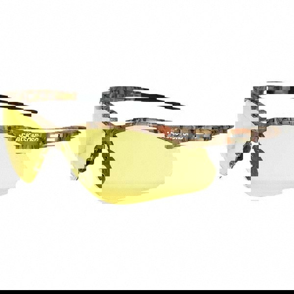 Safety Glass: Anti-Fog & Scratch-Resistant, Polycarbonate, Amber Lenses, Full-Framed, UV Protection