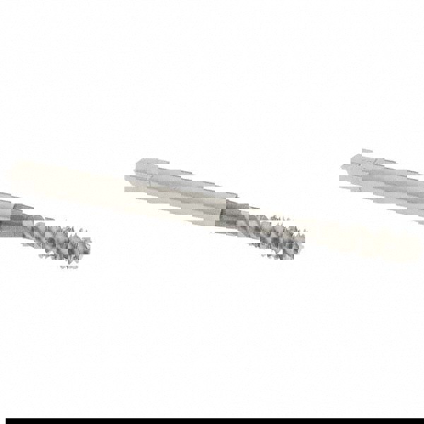 Spiral Flute Tap: #8-32, UNC, 3 Flute, Bottoming Chamfer, 3B Class of Fit, High-Speed Steel, Bright/Uncoated Finish