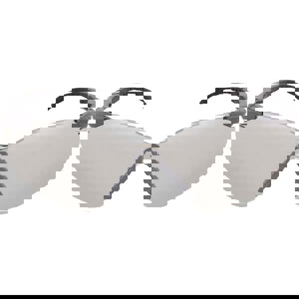 Safety Glass: Scratch-Resistant, Polycarbonate, Mirror Lenses, Frameless, UV Protection