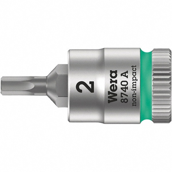 Hand Hex Bit Socket: 1/4