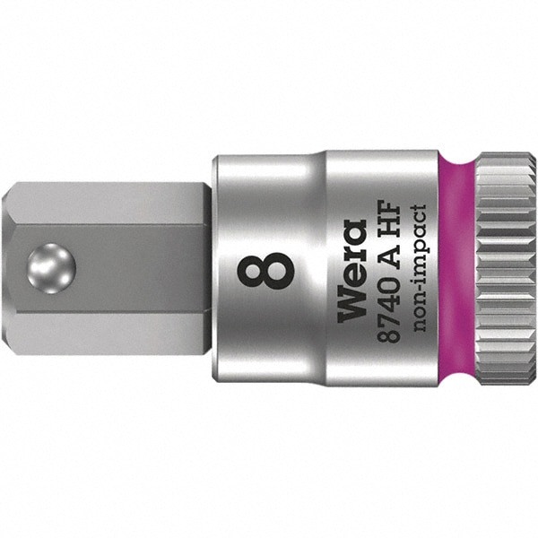 Hand Hex Bit Socket: 1/4