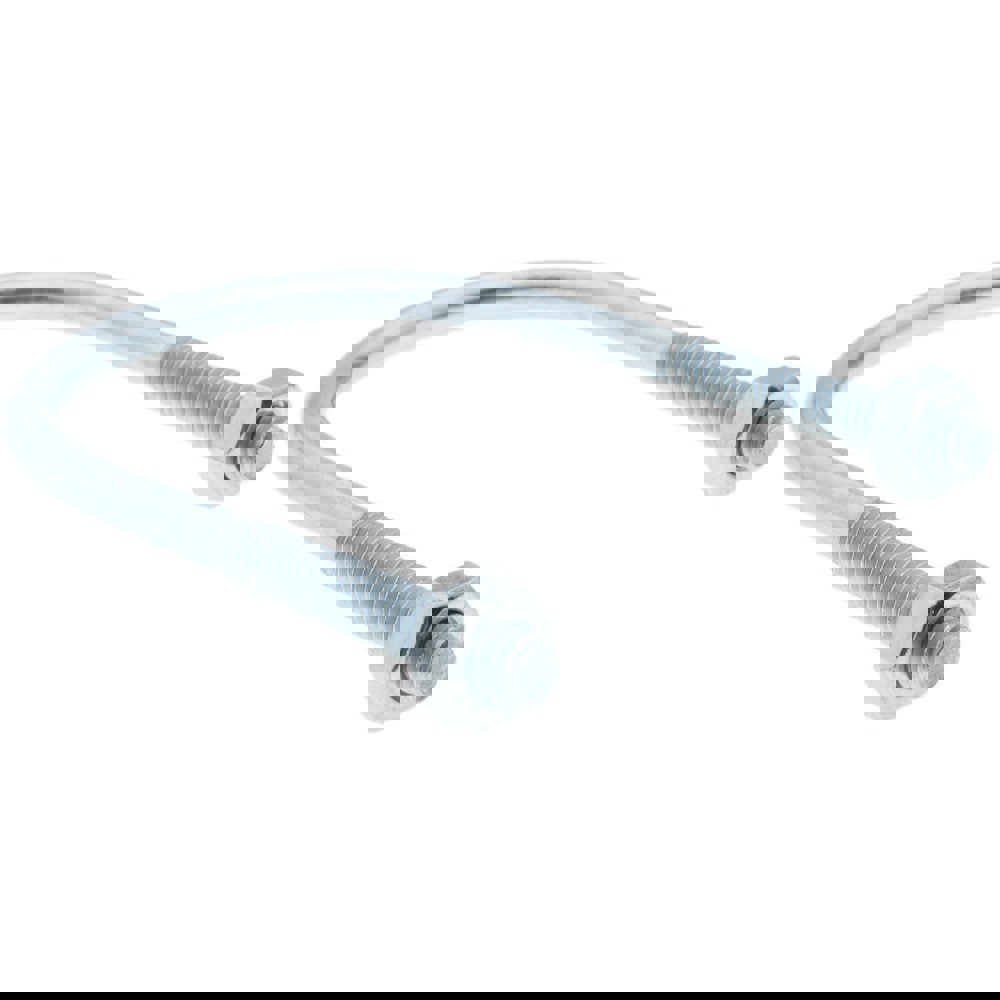 Round U-Bolt: Without Mount Plate, 1/4-20 UNC, 1-3/8