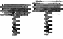 Barbed Tube Tee: 1/2