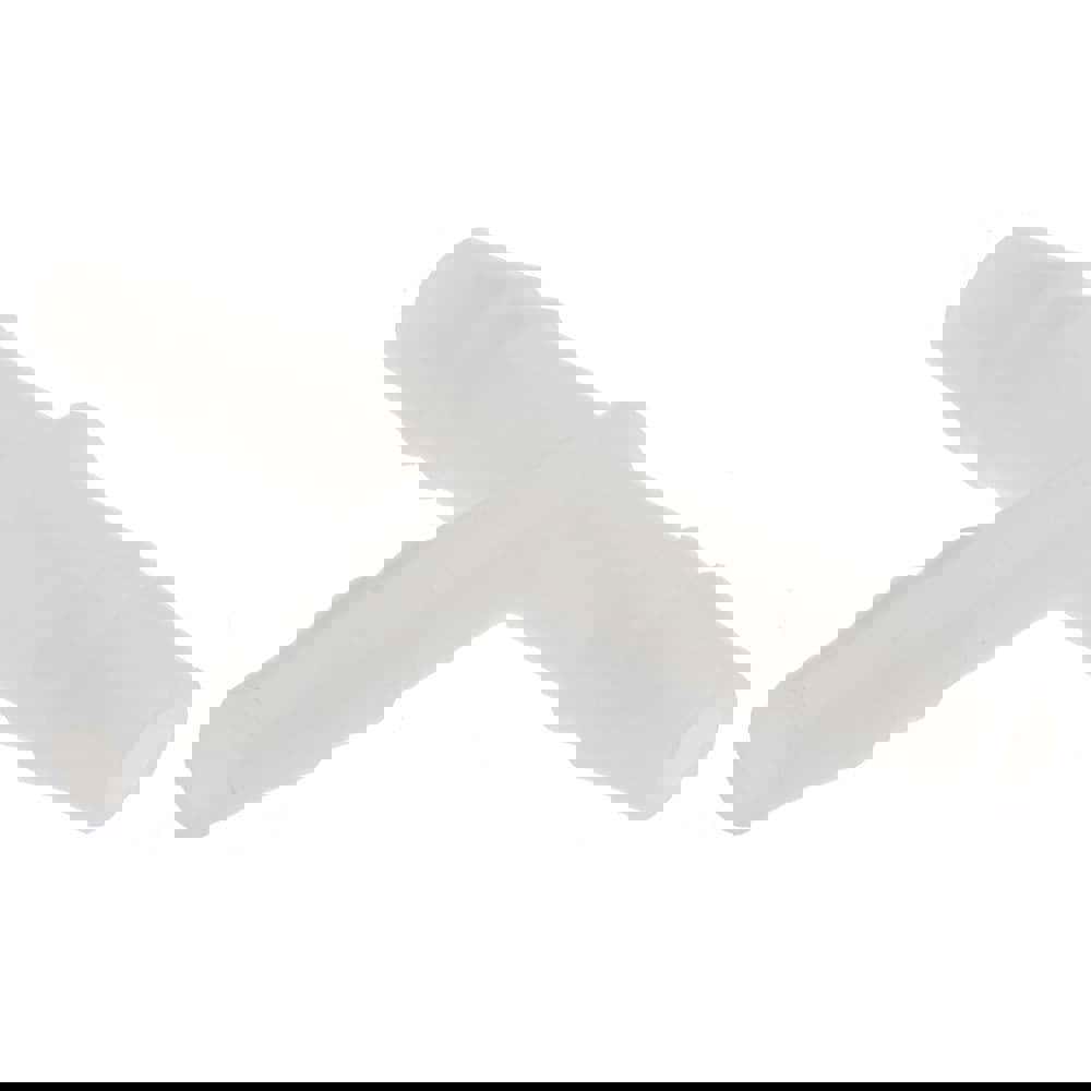 Barbed Tube Union Tee: 1/4