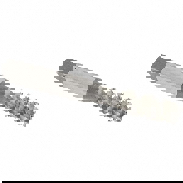 Spiral Flute Tap: 3/8-16, UNC, 3 Flute, Plug Chamfer, 2B Class of Fit, High-Speed Steel, Bright/Uncoated Finish