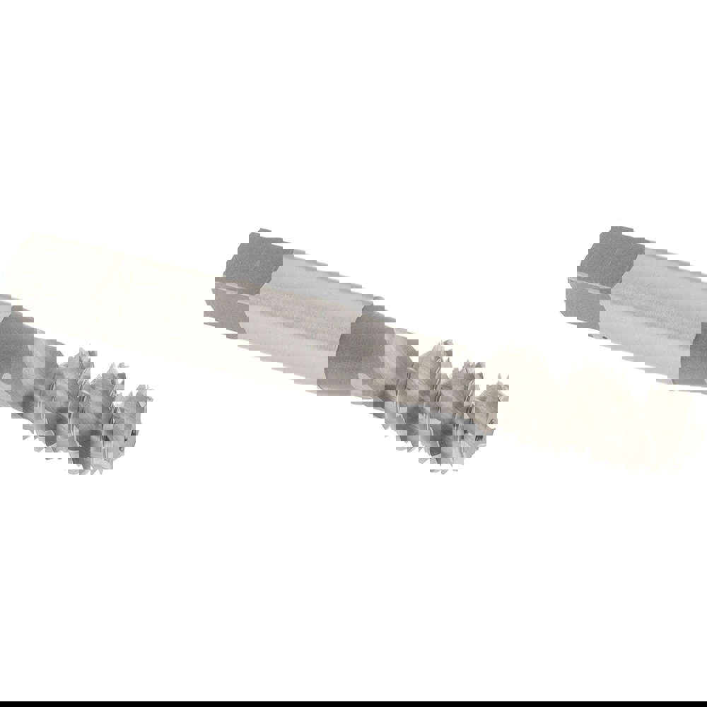 Spiral Flute Tap: 3/8-16, UNC, 3 Flute, Bottoming Chamfer, 2B Class of Fit, High-Speed Steel, Bright/Uncoated Finish