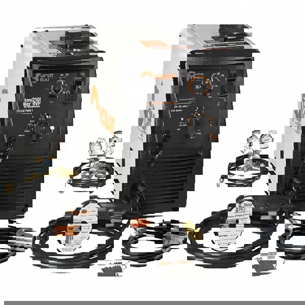 Single Phase 25-190 Amp DC 230V Flux-Core & Solid Wire MIG Welder