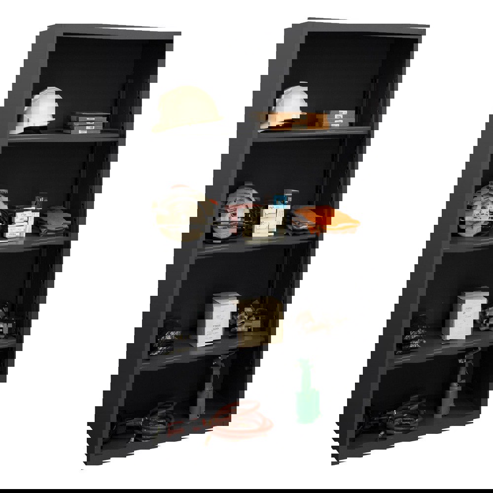 3 Shelves, 2,550 Lb Capacity, Closed Shelving System