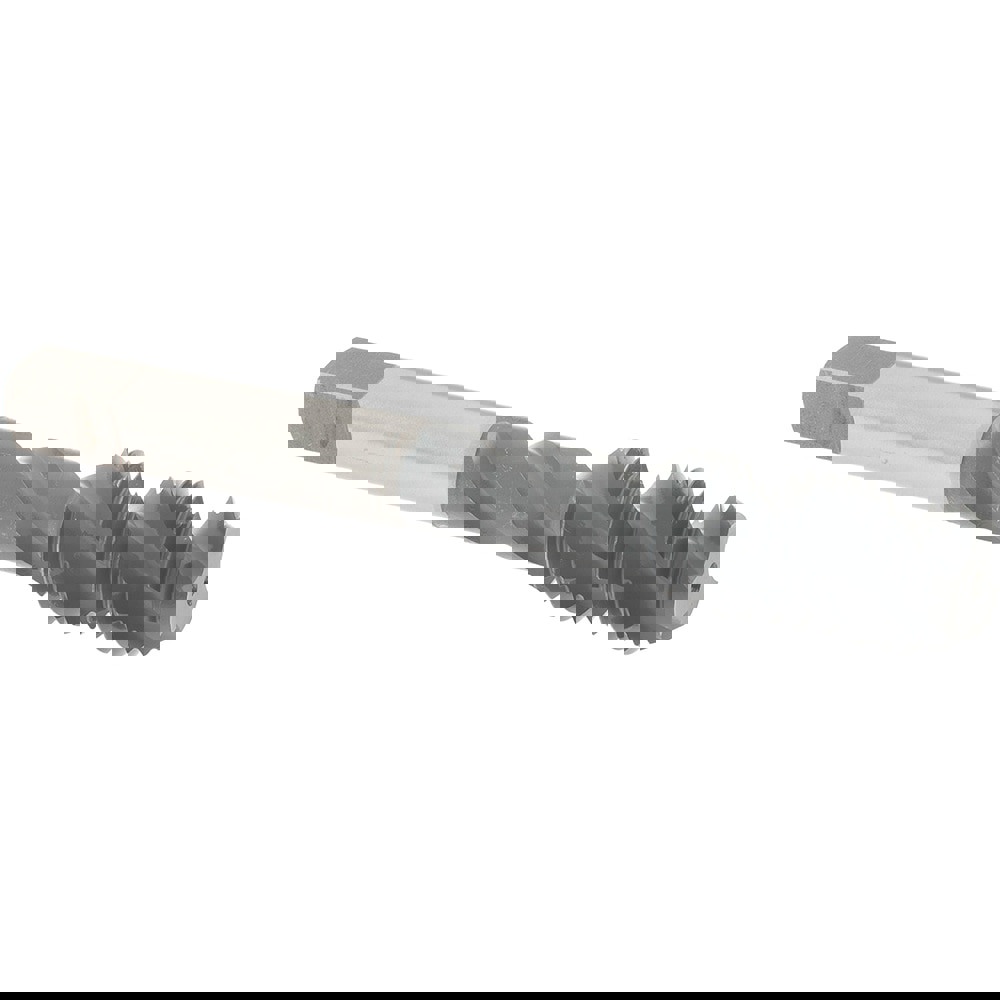 Spiral Flute Tap: 1/2-13, UNC, 3 Flute, Bottoming Chamfer, 2B Class of Fit, High-Speed Steel, elektraLUBE Finish