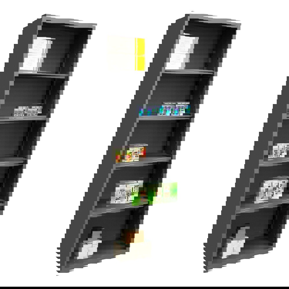 4 Shelves, 3,400 Lb Capacity, Closed Shelving System