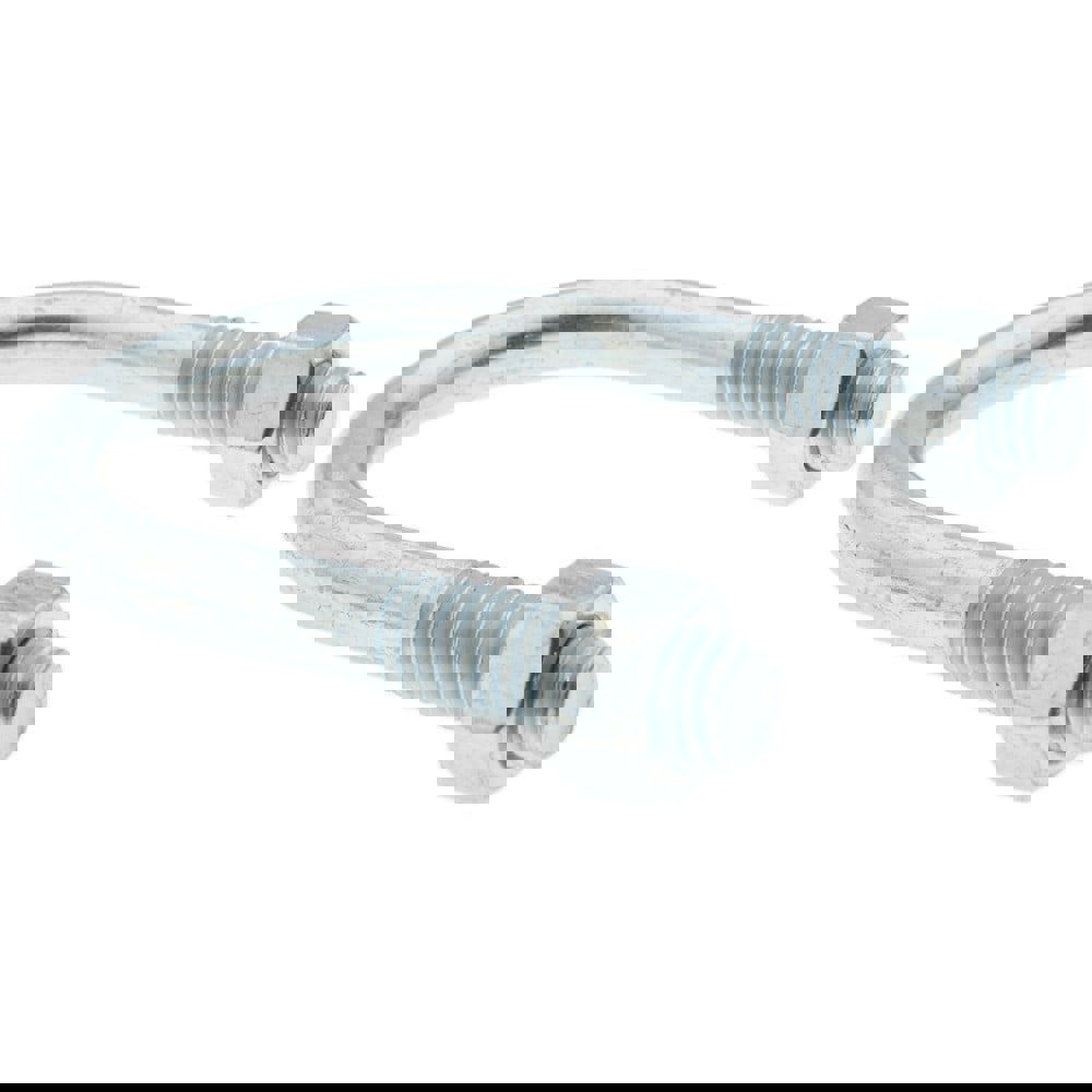 Round U-Bolt: Without Mount Plate, 3/8-16 UNC, 1-1/8