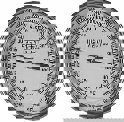 Bimetal Dial Thermometer: 50 to 500 &deg; F, 9