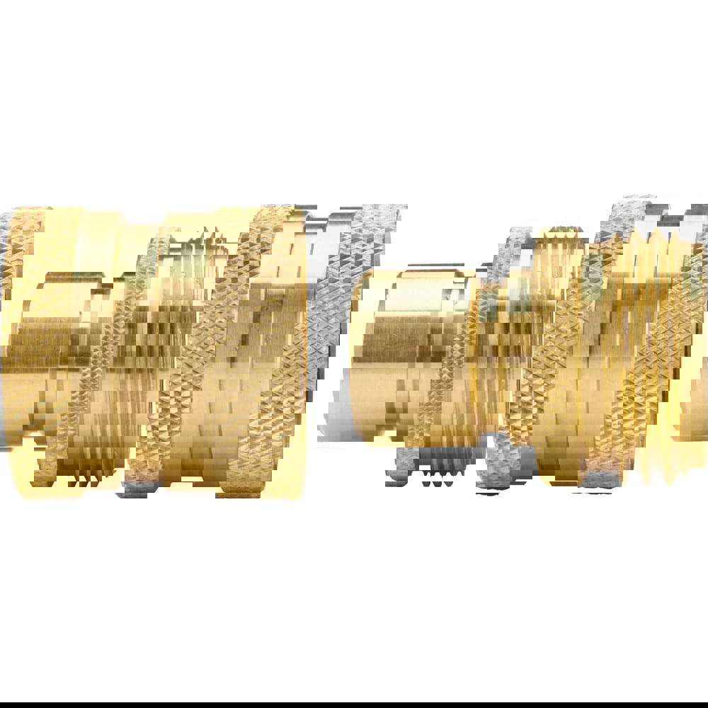 Garden Hose Fittings & Repair Kits; Kit Type: Male and Female GH Coupler and Plug ; Connector Type: Male; Quick-Connect; Female ; Compatible Hose Diameter: 0.75 ; Thread Size (Inch): 3/4-11-1/2 ; Thread Type: GHT ; Material: Brass